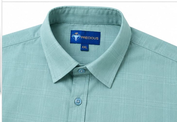 PREMIUM MENS COTTON BLENDED SOLID CHECKS SHIRT (PGS-126)