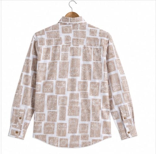 PREMIUM MENS PRINTED COTTON SHIRT (PGS-138)