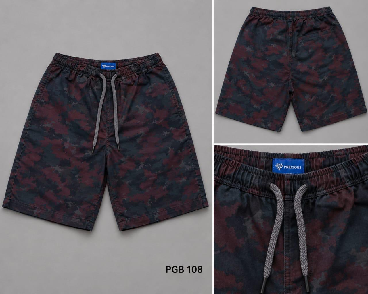 Men's Cotton Casual Shorts (PGB-108)