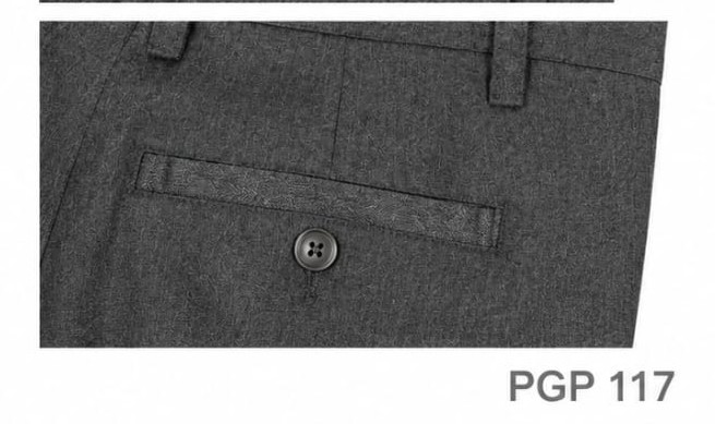 Men's blended Formal Trouser – Charcoal Grey (PGP-117)