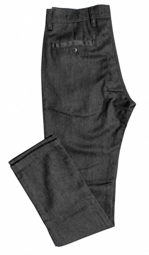 Men's blended Formal Trouser – Charcoal Grey (PGP-117)