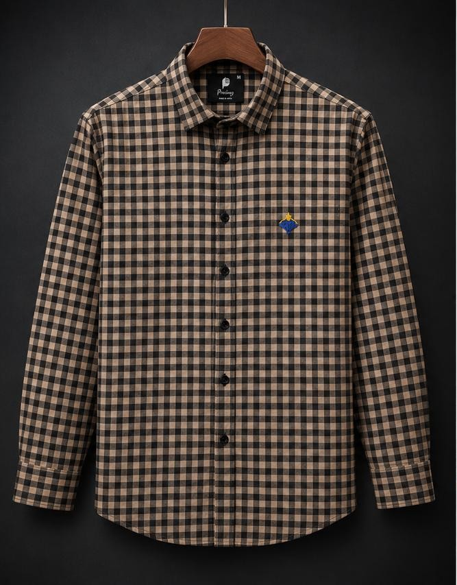 Premium Checkered Cotton Shirt  -(PGS-154)